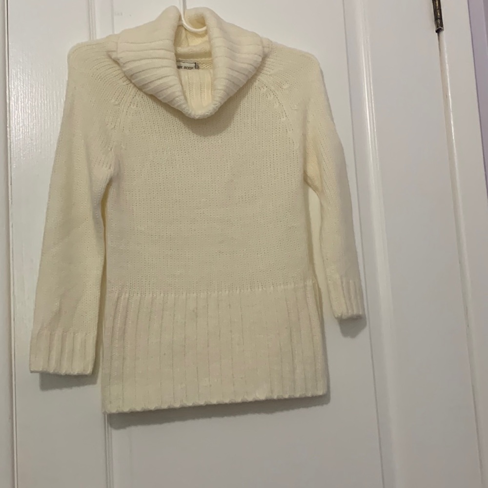 Pink Rose cowl Sweater